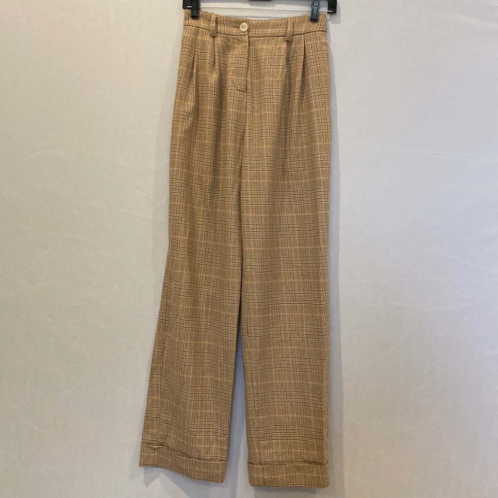 Rosemilk Plaid Bambino Trousers